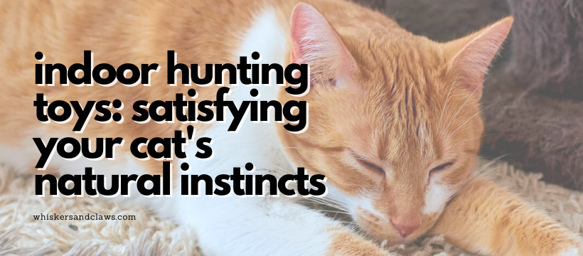 Indoor Hunting Toys: Satisfying Your Cat's Natural Instincts
