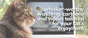 Whisker-Worthy Watching: Cartoons and Videos Tailored for Your Cat's Enjoyment