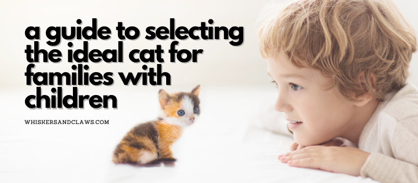 A Guide to Selecting the Ideal Cat for Families with Children