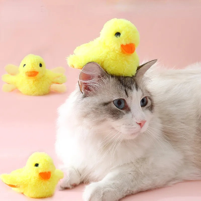 Duck cat toy outlet