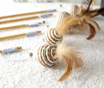 Minimalist Cat Wand Toy