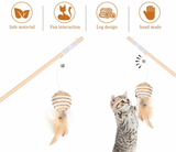 Minimalist Cat Wand Toy